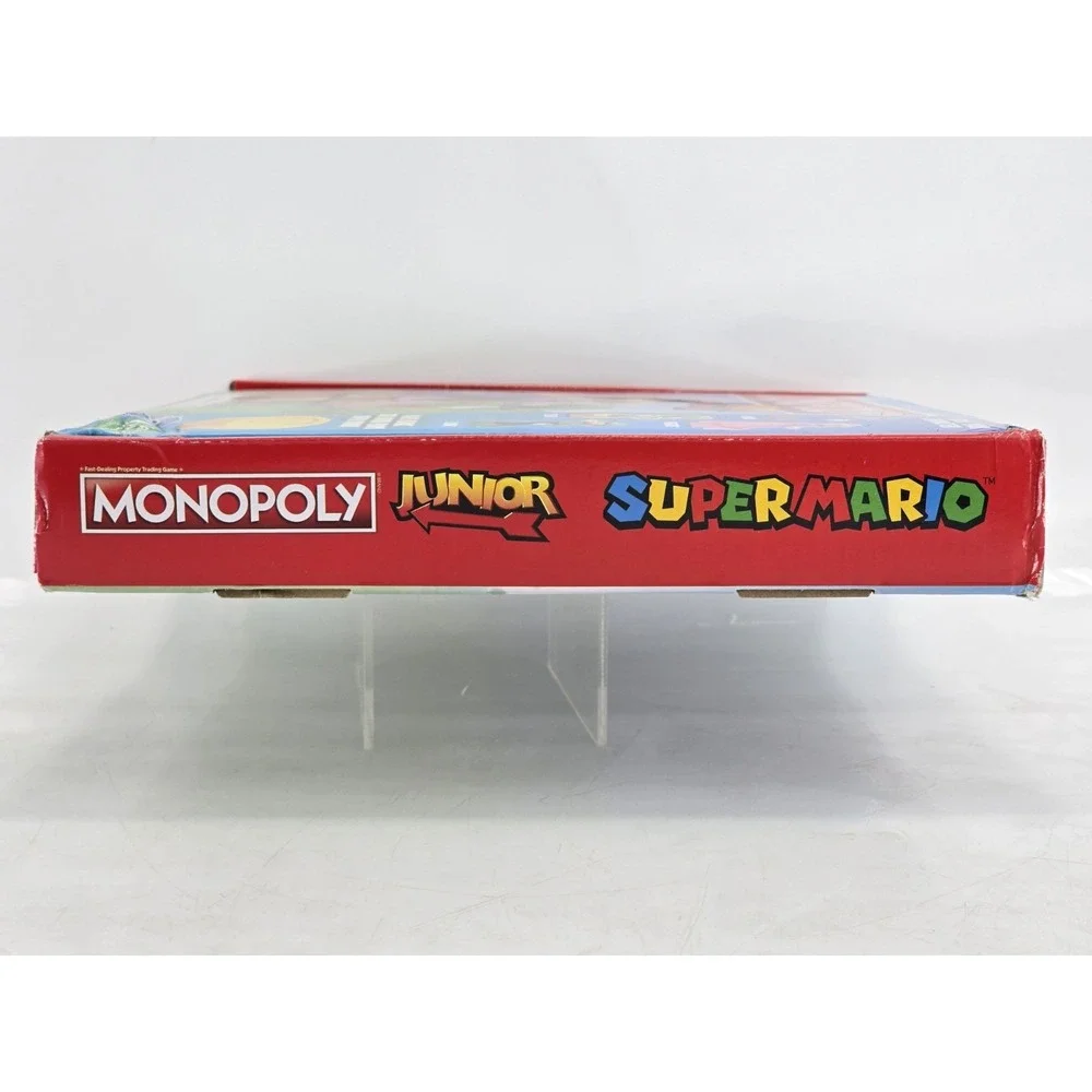 Monopoly Junior Super Mario Edition‎ Board Game, Fun Kids' Ages 5+ (BOX DAMAGE)